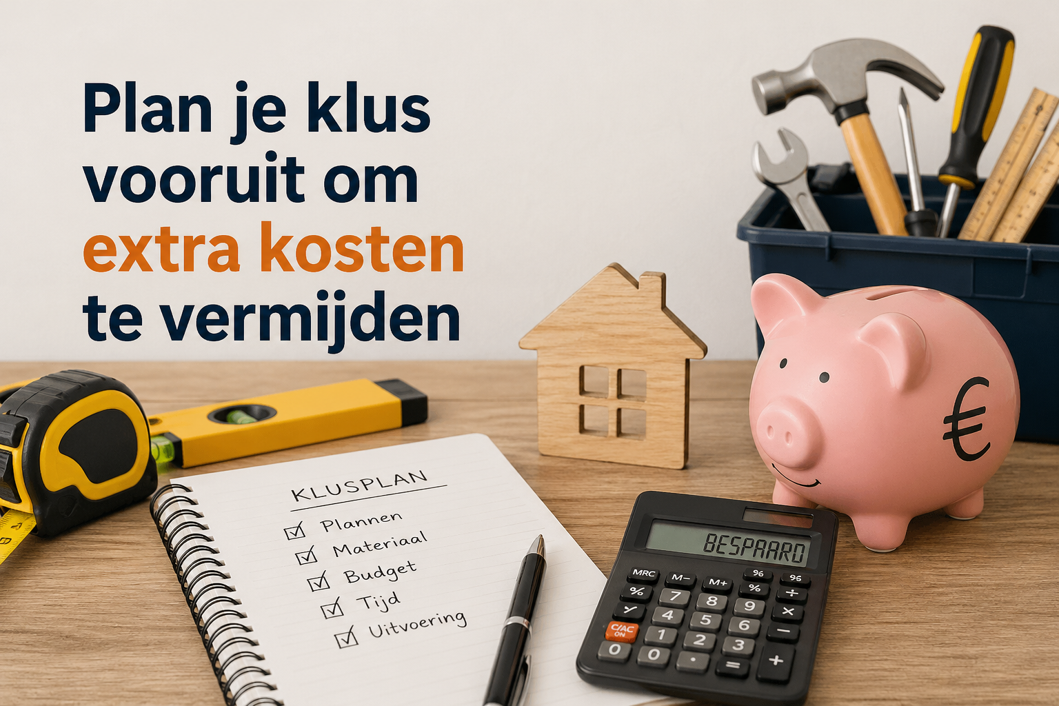 Plan je klus vooruit om extra kosten te vermijden (Slim besparen in 2026)