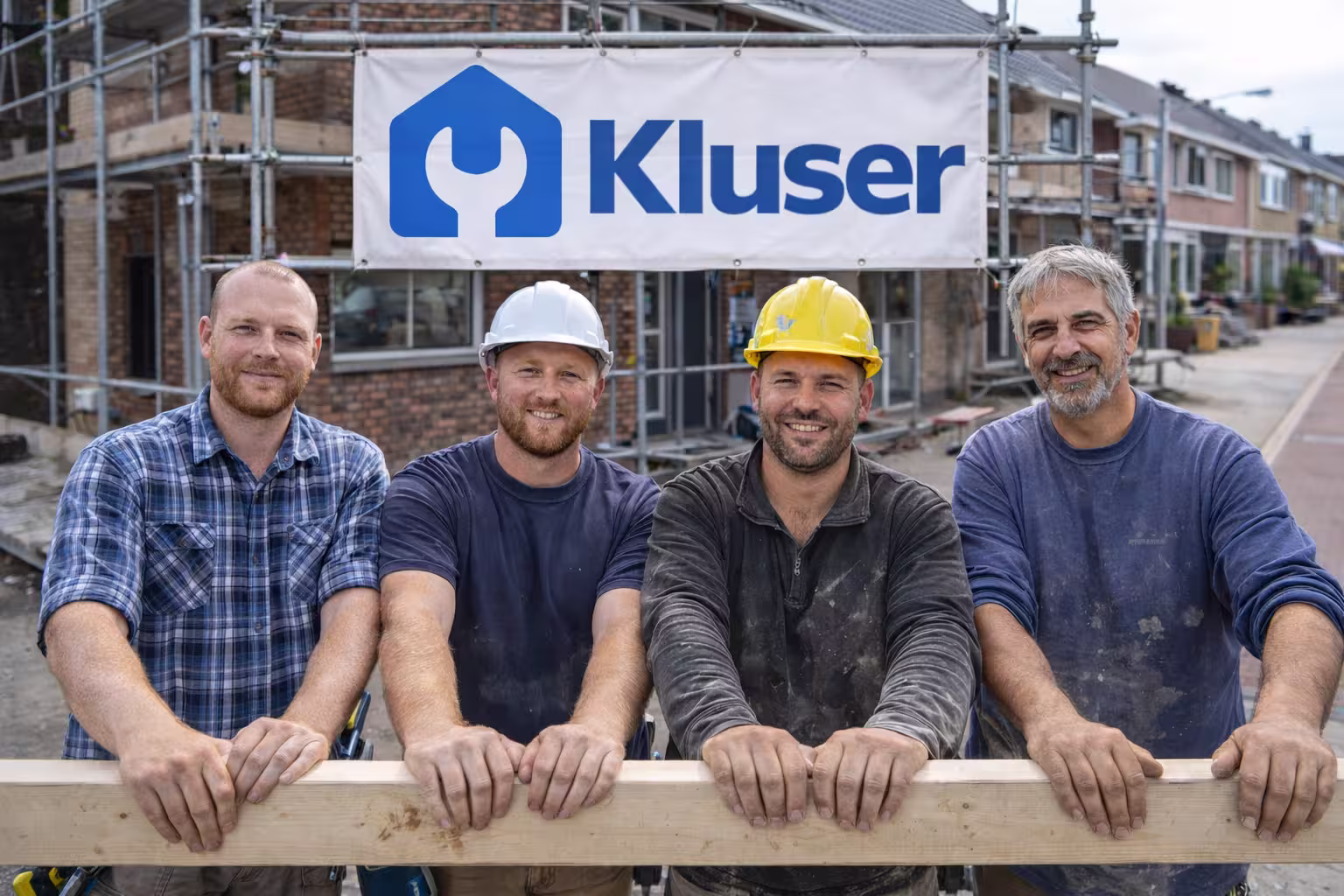 Vakmensen aan het werk